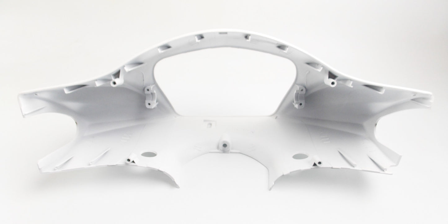 OEM PEUGEOT 2010-2014 TWEET WHITE FRONT HANDLEBAR COVER HEADLIGHT PANEL 801978 - MotoRaider