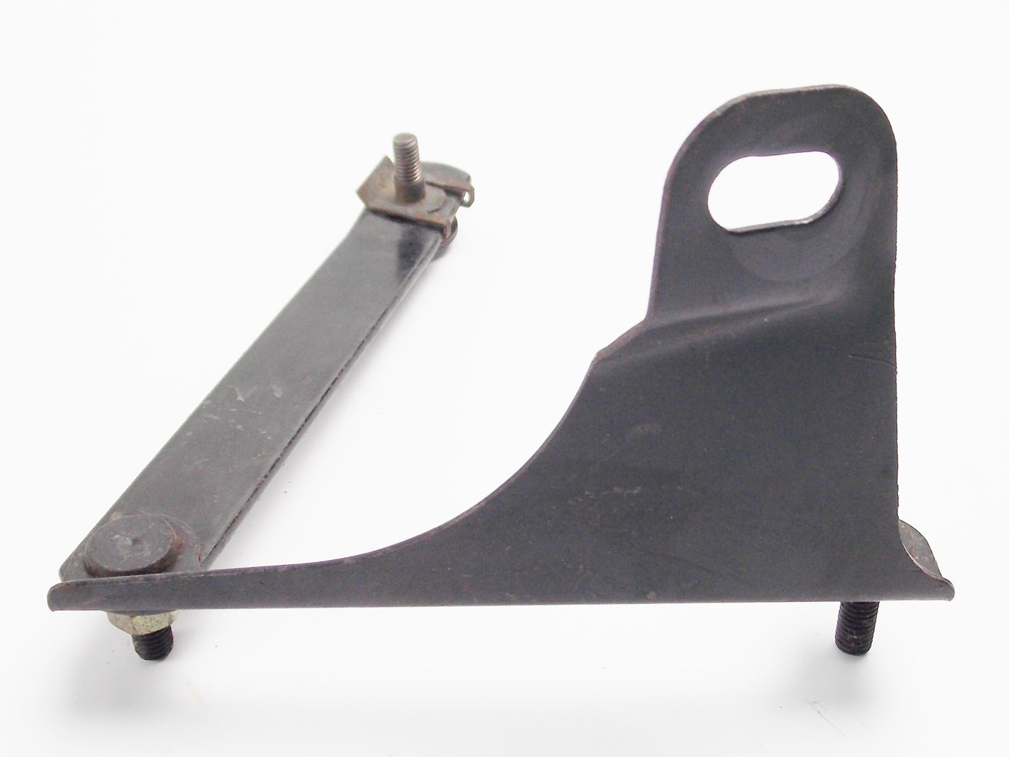 1986 CAGIVA 125 ELEFANTRE HORN/RESERVOIR FLUID TANK BRACE HOLDER BRACKET MOUNT - MotoRaider