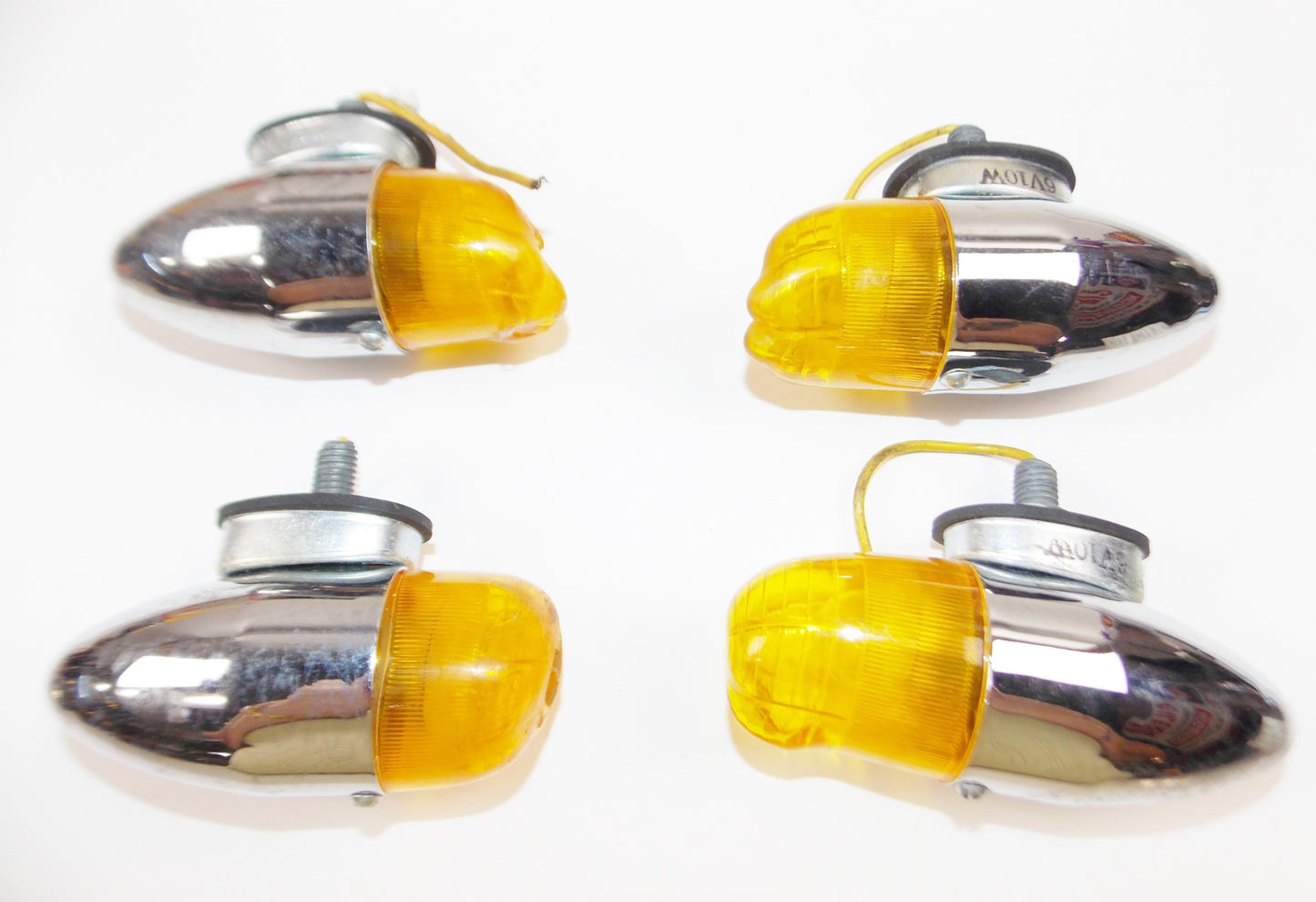 BULLET TURN SIGNAL FLASHER INDICATOR 6V/10W KAWASAKI HONDA YAMAHA INDIAN HARLEY - MotoRaider