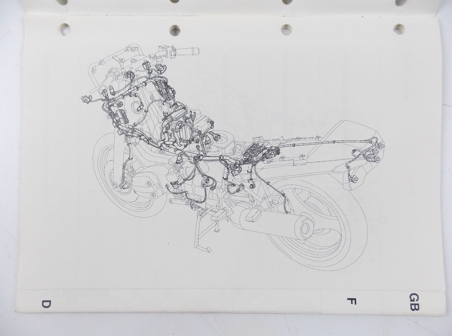 BMW 1993 R 1100RS ELECTRICAL CIRCUIT DIAGRAMS MANUAL 01999798698 - MotoRaider