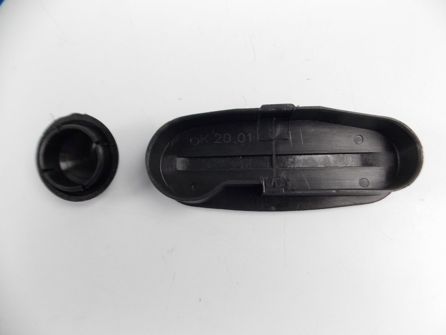 1983 VESPA PX FRONT FORK SUSPENSION ARM PLASTIC COVER BLACK LML STELLA STAR - MotoRaider