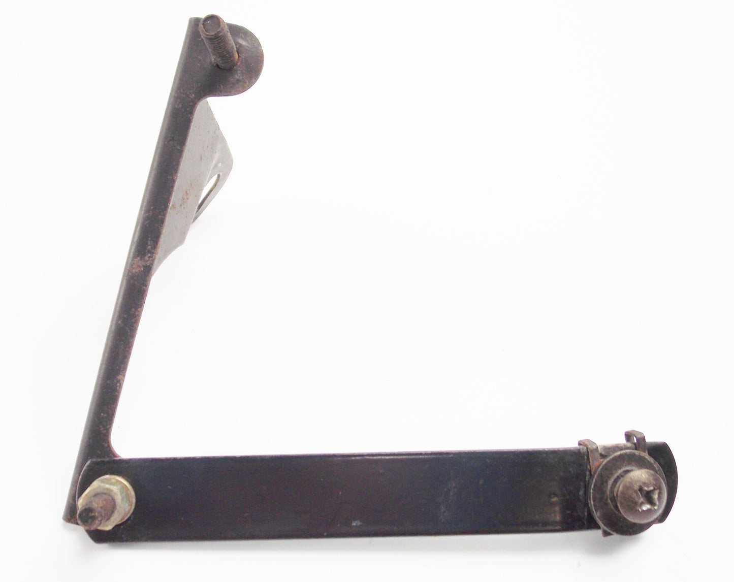 1986 CAGIVA 125 ELEFANTRE HORN/RESERVOIR FLUID TANK BRACE HOLDER BRACKET MOUNT - MotoRaider