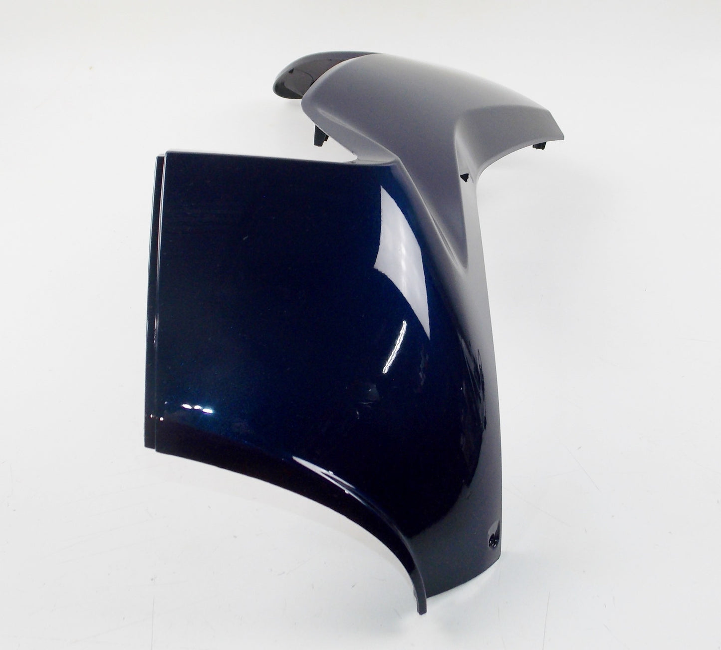 NOS OEM MALAGUTI PASSWORD 250 BLU HEMISPHERE FAIRING SHIELD COVER DX 066.166.68 - MotoRaider