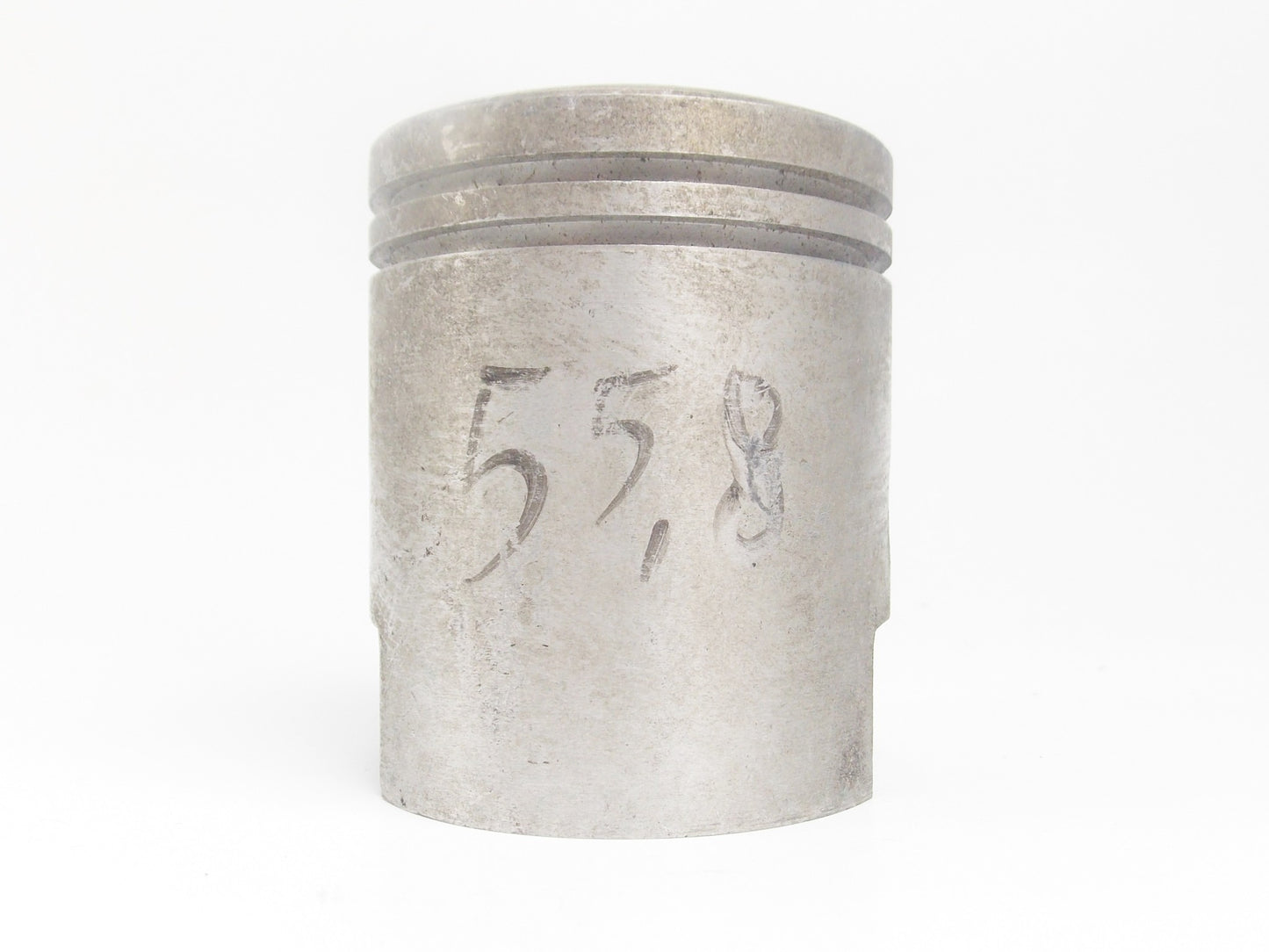 NOS PISTON MOTORCYCLE + PIN + CLIPS DIAMETER 55.8 mm BETA MOTOR ENGINE ITALY - MotoRaider