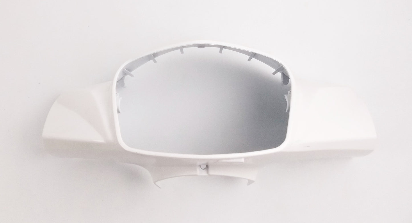 OEM PEUGEOT 2010-2014 TWEET WHITE FRONT HANDLEBAR COVER HEADLIGHT PANEL 801978 - MotoRaider