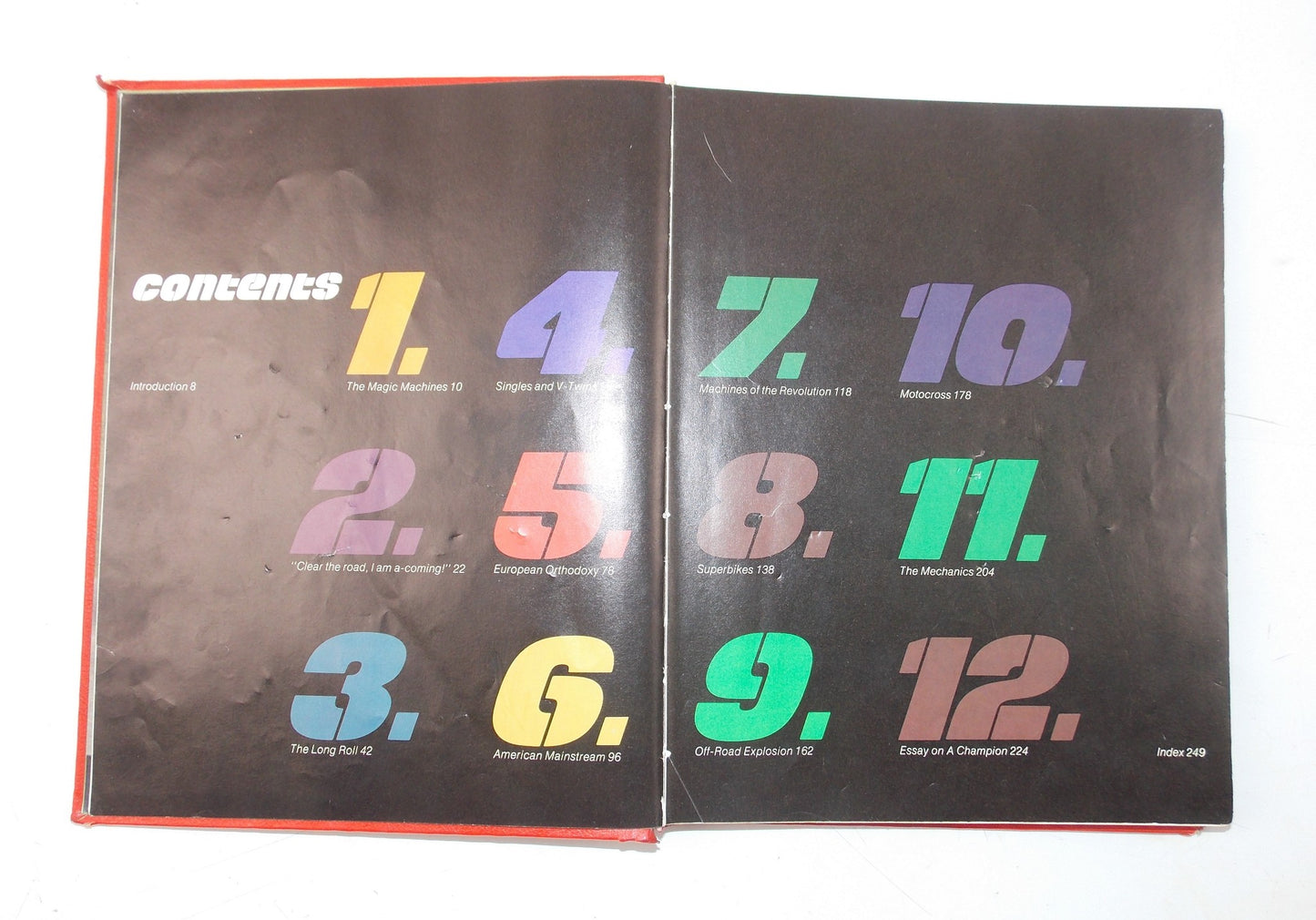 1974 THE MOTORCYCLE WORLD BOOK BY PHILL SCHILLING INDIAN HARLEY DAVIDSON DUCATI - MotoRaider