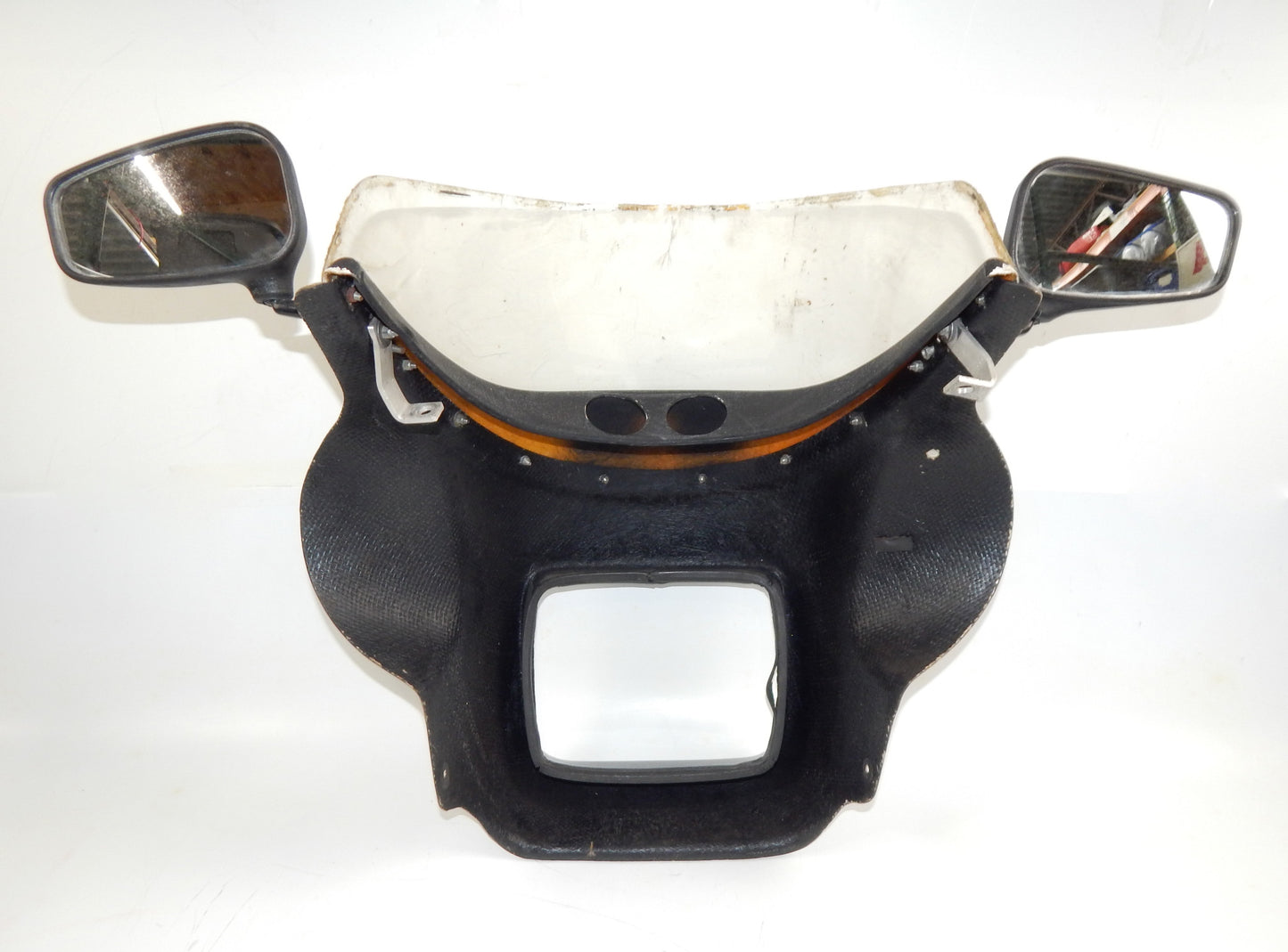 IC ITALCASCHI UNIVERSAL FIBERGLASS FAIRING COWLING BLACK YAMAHA LAVERDA GUZZI - MotoRaider