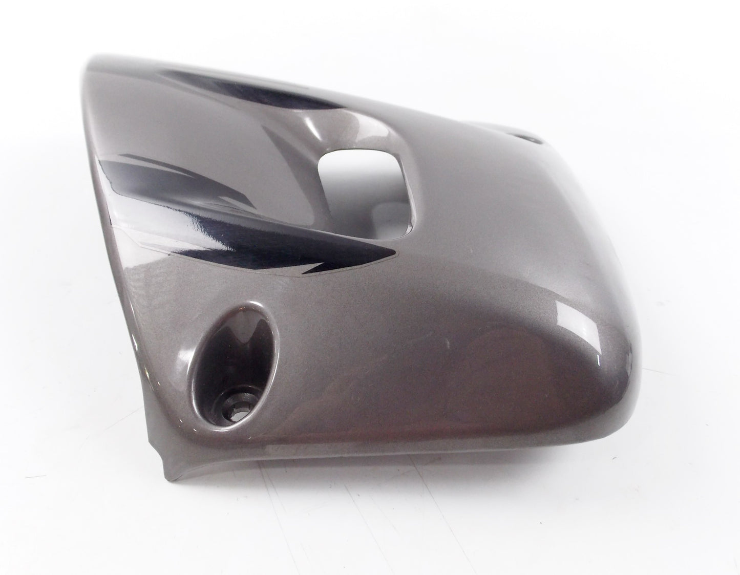 OEM 1994-2003 HONDA CB500 FRONT FAIRING LEFT PANEL DARK GRAY 19040-MY5A-0100 - MotoRaider