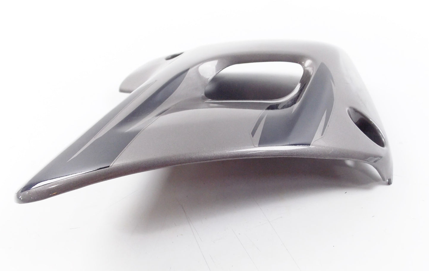 OEM 1994-2003 HONDA CB500 FRONT FAIRING LEFT PANEL DARK GRAY 19040-MY5A-0100 - MotoRaider