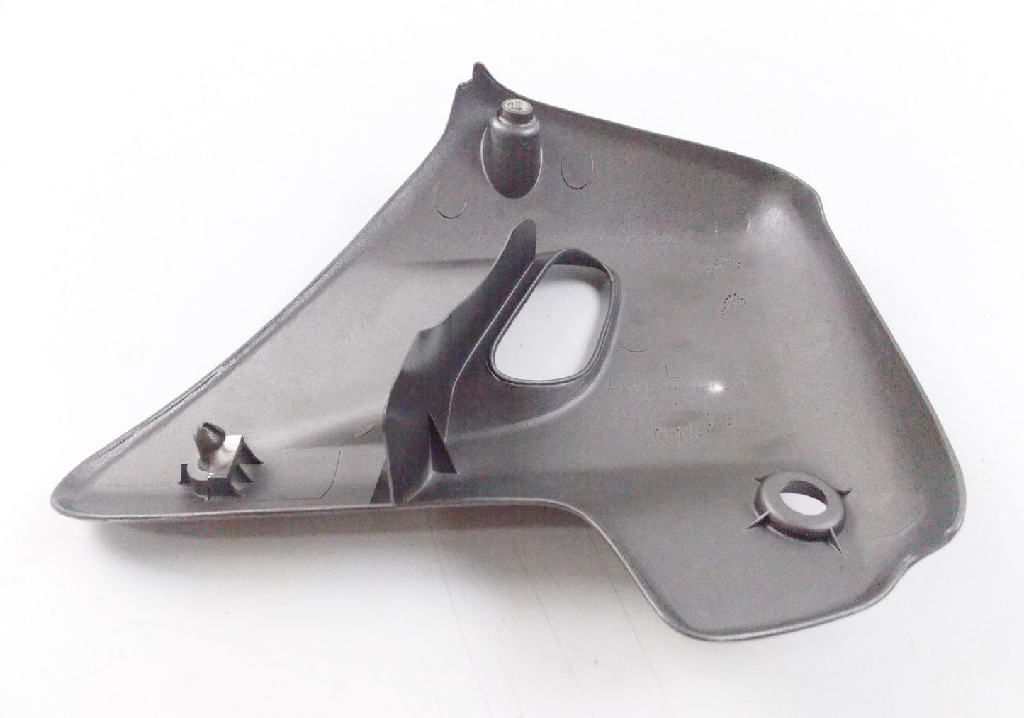 OEM 1994-2003 HONDA CB500 FRONT FAIRING LEFT PANEL DARK GRAY 19040-MY5A-0100 - MotoRaider