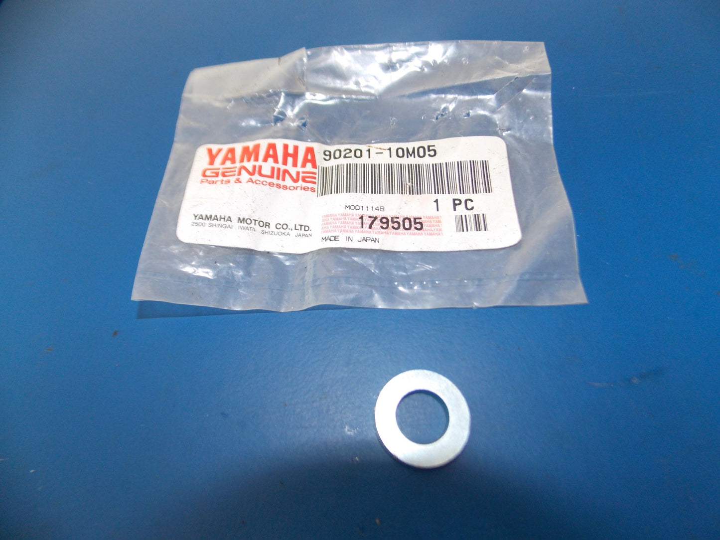 NOS YAMAHA 1994-2003 YFM350 YFZ350 TW200 TTR 225 WASHER PLATE 90201-10M05 - MotoRaider