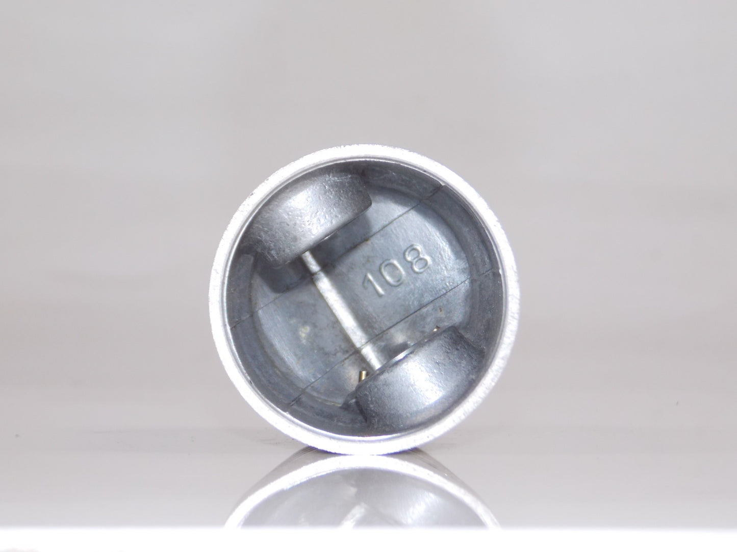 NOS DINAMIN 108 PISTON 43.4mm + 12MM PIN + CIRCLIPS + RINGS VINTAGE ITALY 16228 - MotoRaider