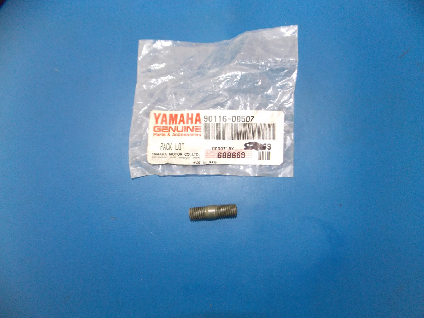 NOS YAMAHA 1988-2007 YFM80/50/125/660/350 YFS200 STUD BOLT 90116-08507 - MotoRaider
