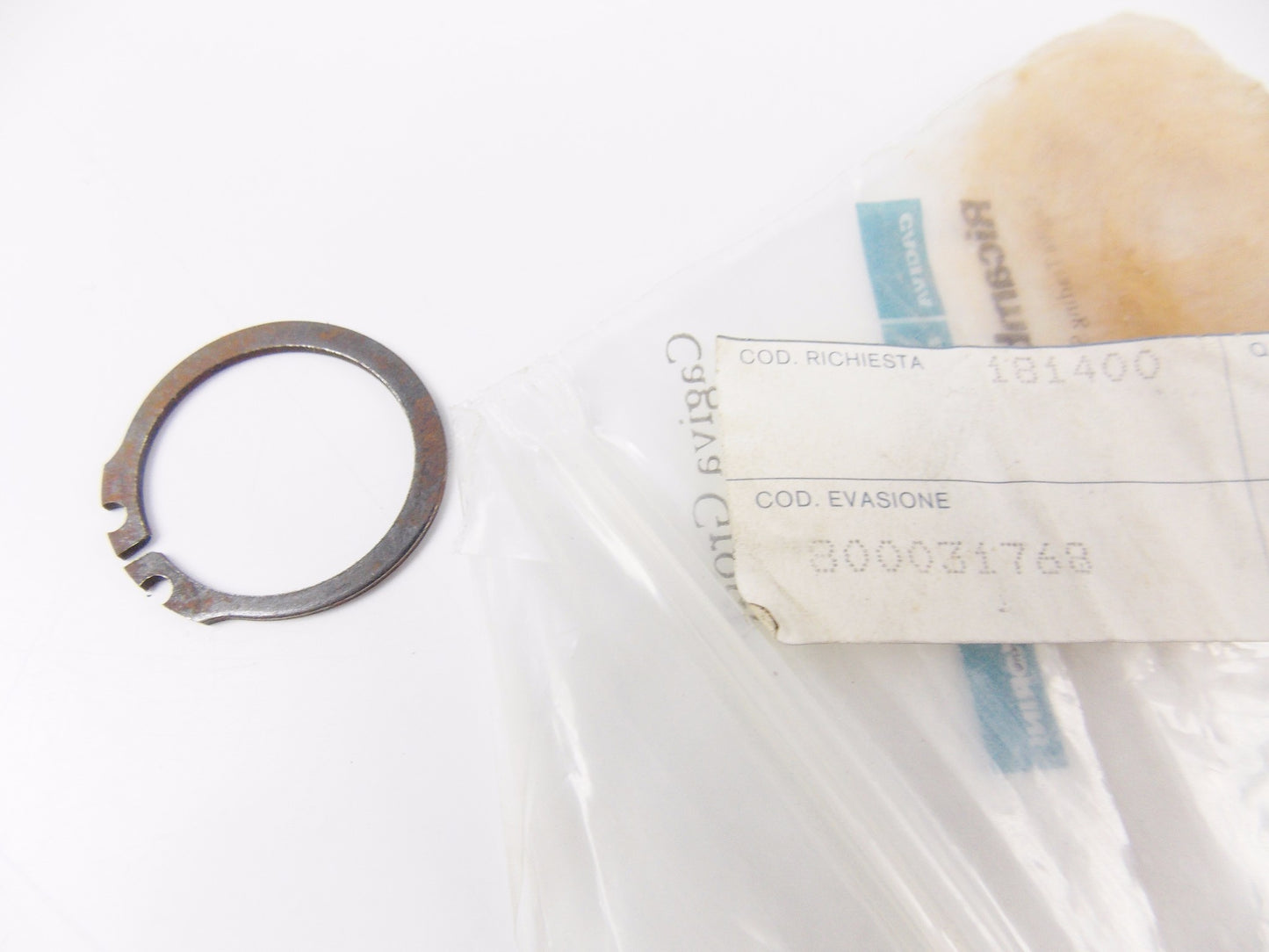 NOS OEM CAGIVA 1987-1992 ALETTA ORO|BLUES|CRUISER|FRECCIA ELASTIC RING 800031768 - MotoRaider