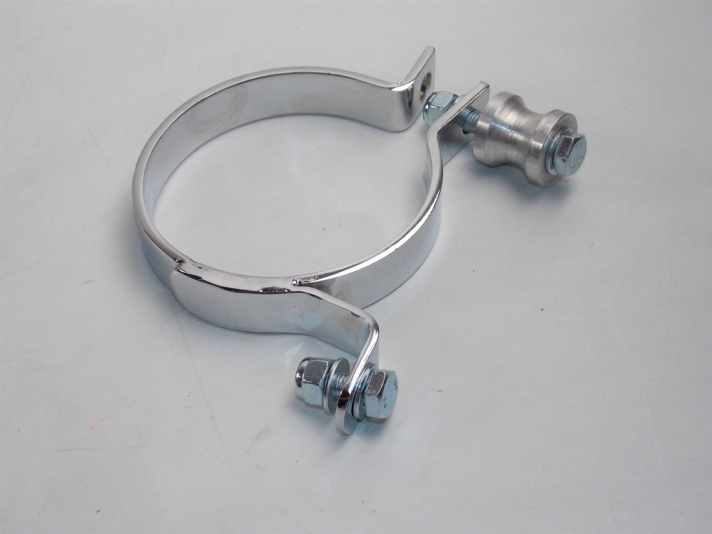 1969-71 KTM PENTON 100 125 EXHAUST REAR MOUNT RING+SPACER BRACKET CLAMP MUFFLER - MotoRaider