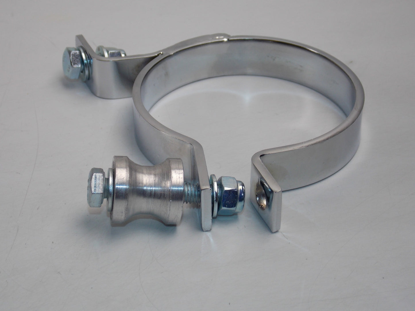 1969-71 KTM PENTON 100 125 EXHAUST REAR MOUNT RING+SPACER BRACKET CLAMP MUFFLER - MotoRaider