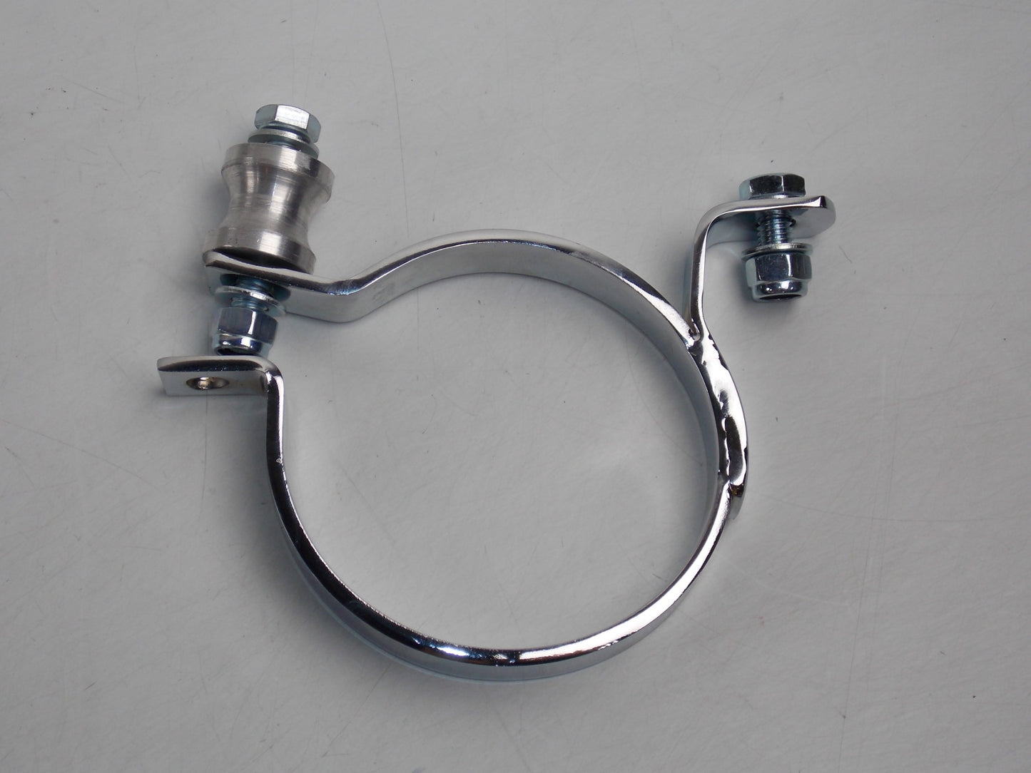 1969-71 KTM PENTON 100 125 EXHAUST REAR MOUNT RING+SPACER BRACKET CLAMP MUFFLER - MotoRaider