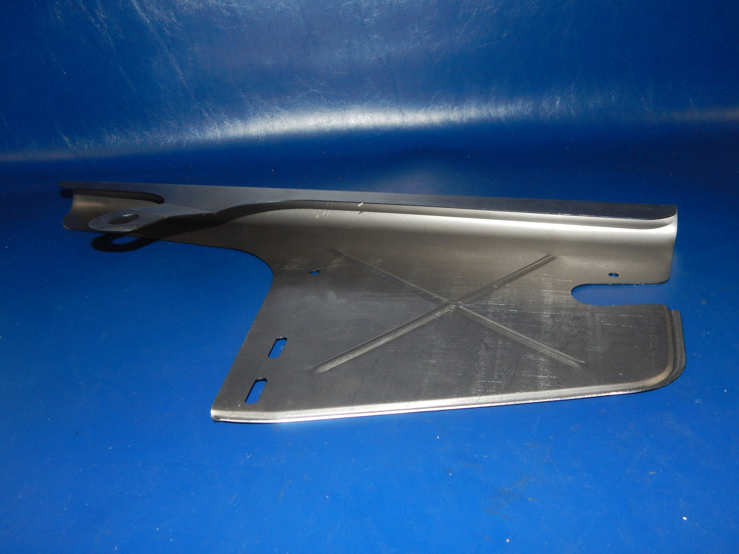1968-69 KTM PENTON GS MC 100 125 REAR WHEEL CHAIN GUARD PROTECTOR PANEL STEEL - MotoRaider