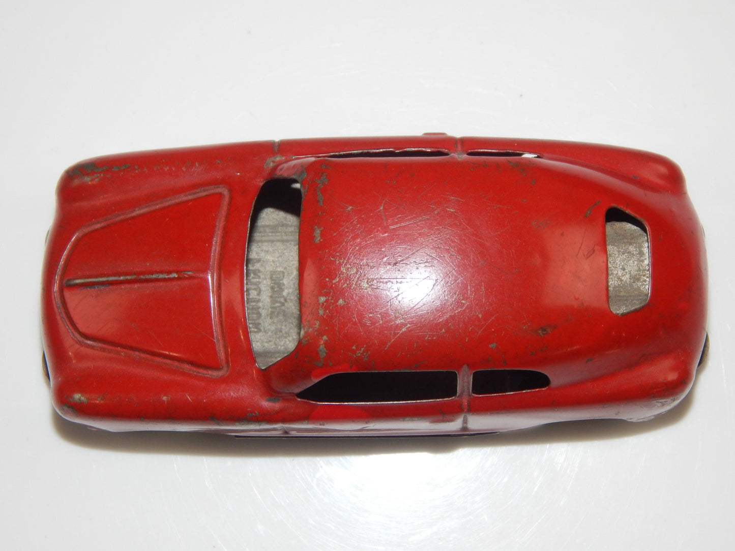 1950's ACM ITALY TIN TOY ALFA ROMEO GIULIETTA CAR VINTAGE L=110mm FRICTION DRIVE - MotoRaider