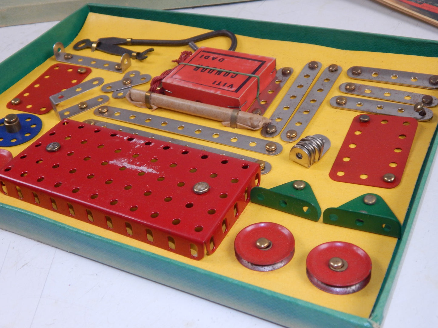 1950's CONDOR COSTRUZIONI MECCCANICHE MECCANO TOY BOX ITALY VINTAGE SCATOLA 2 - MotoRaider