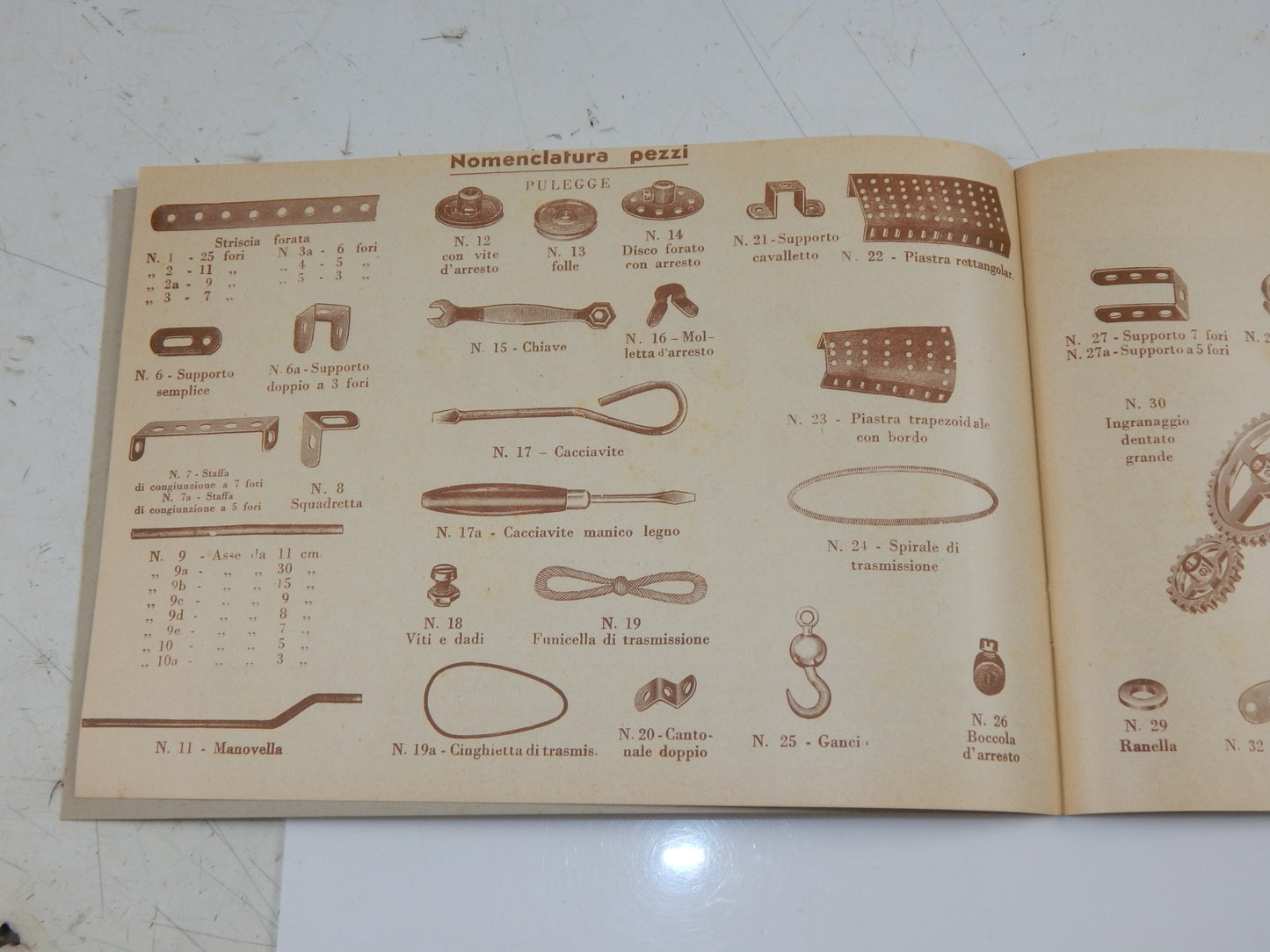 1950's CONDOR COSTRUZIONI MECCCANICHE MECCANO TOY BOX ITALY VINTAGE SCATOLA 2 - MotoRaider