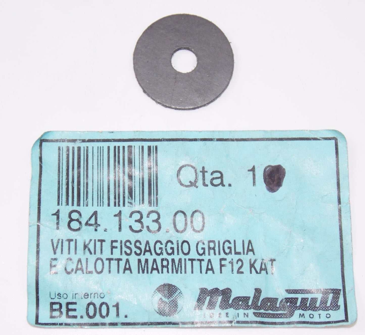 OEM MALAGUTI F12 F15 EXHAUST SHIELD HEAT WASHER 20m HOLE DIAMATER=5mm 184.133.00 - MotoRaider