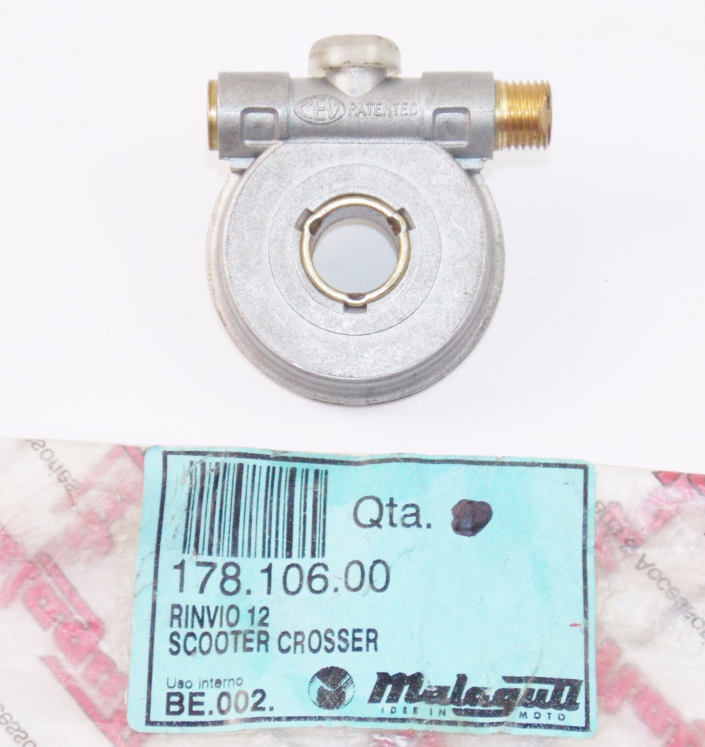 NOS OEM MALAGUTI CROSSER CR1 1997 - 1998 SPEEDOMETER DRIVE 12 CEV 178.106.00 - MotoRaider