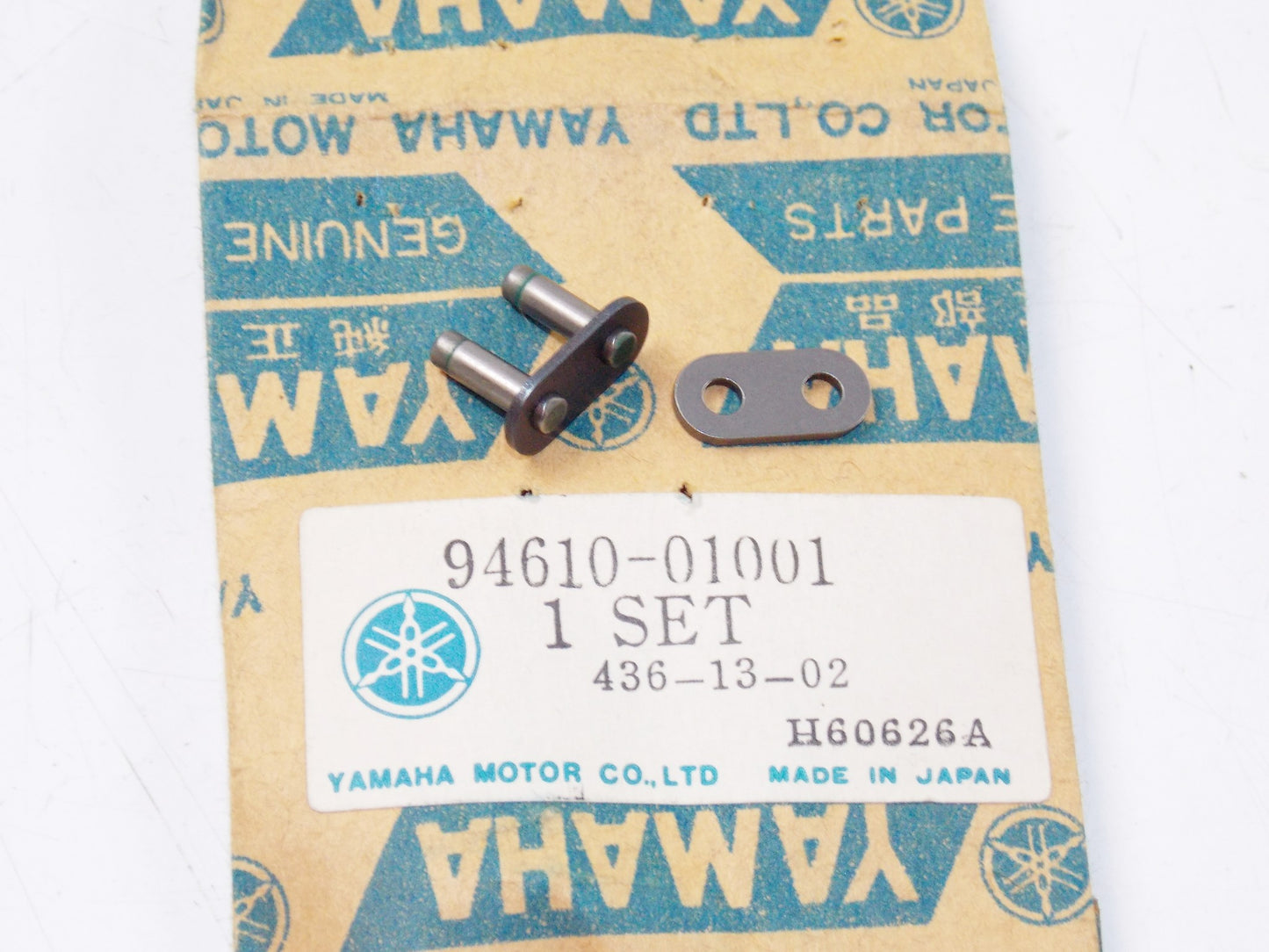 NOS YAMAHA 1970-1973 XS1 XS2 TX650 CHAIN LINK JOINT 94610-01001 - MotoRaider