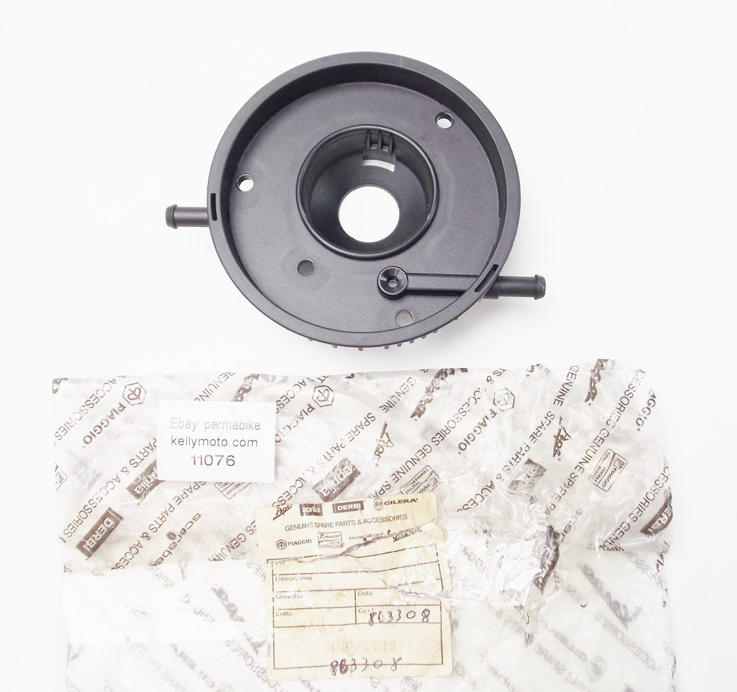 OEM PIAGGIO DERBI 2007-2011 MULHACEN 125 TERRA CAFÉ FUEL TANK OVER FLOW BREATHER - MotoRaider