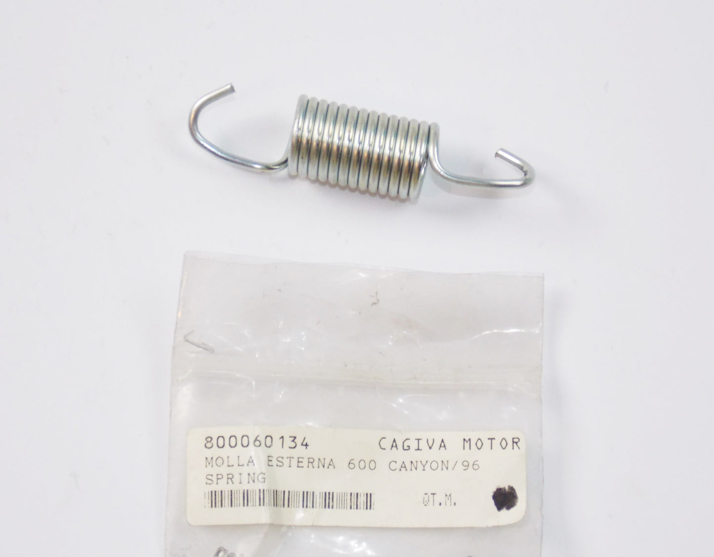 NOS OEM CAGIVA 96-98 CANYON 500 - 600 STAND OUTER SPRING 800060134 - MotoRaider