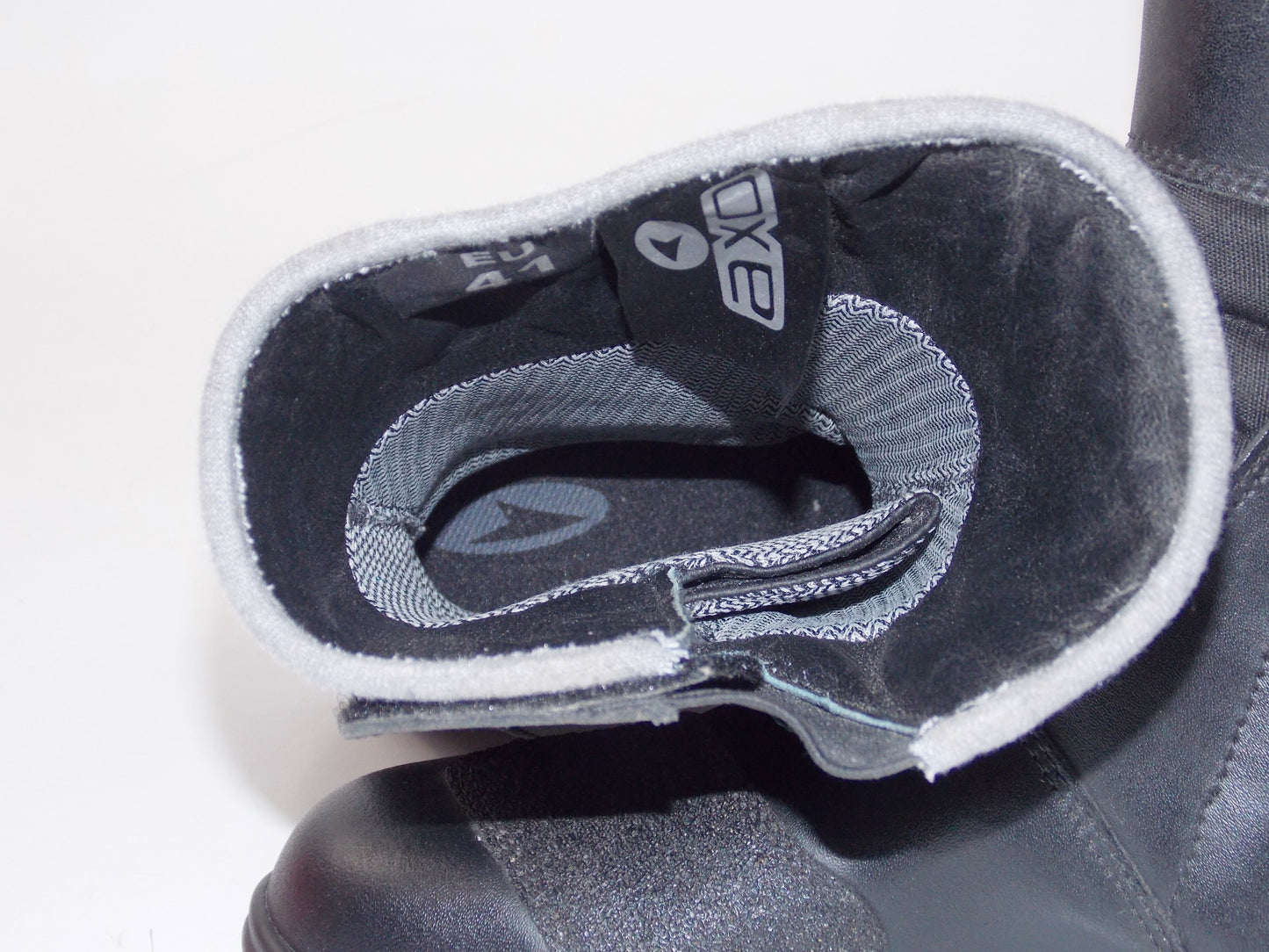 AXO TITAN TOURING WP BOOTS BLACK LEATHER MS2T0005 SIZE 41 EU (7.5 US) ROADBOOTS - MotoRaider