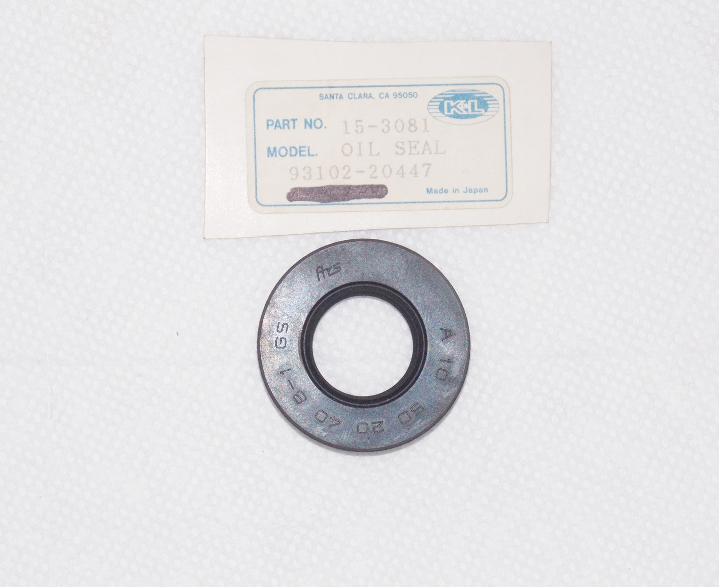 NOS CRANK PISTON OIL SEAL YAMAHA 1966-2015 L5T YZ85 ET340EC YZ85PSK 93102-20447 - MotoRaider