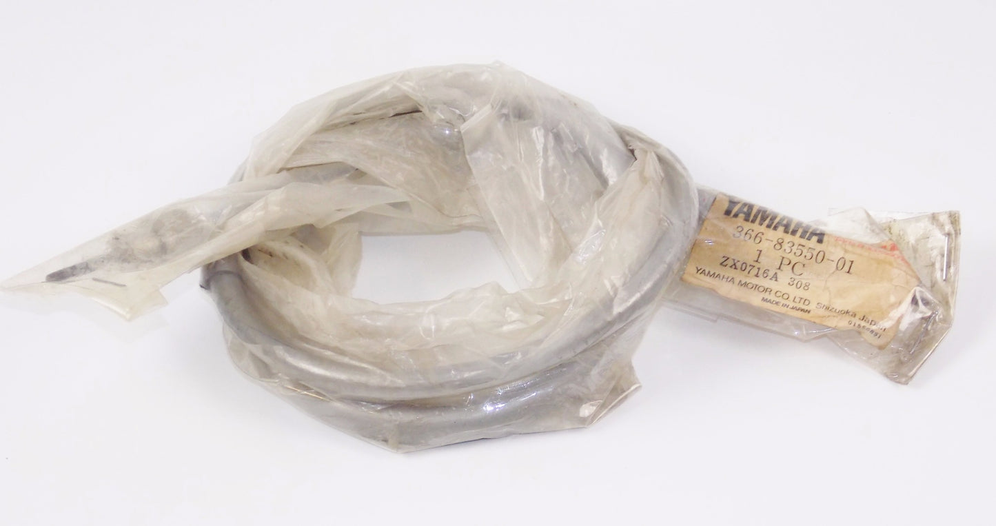 NOS OEM YAMAHA 1973 TX650 SPEEDOMETER CABLE 366-83550-00 | 366-83550-01 - MotoRaider