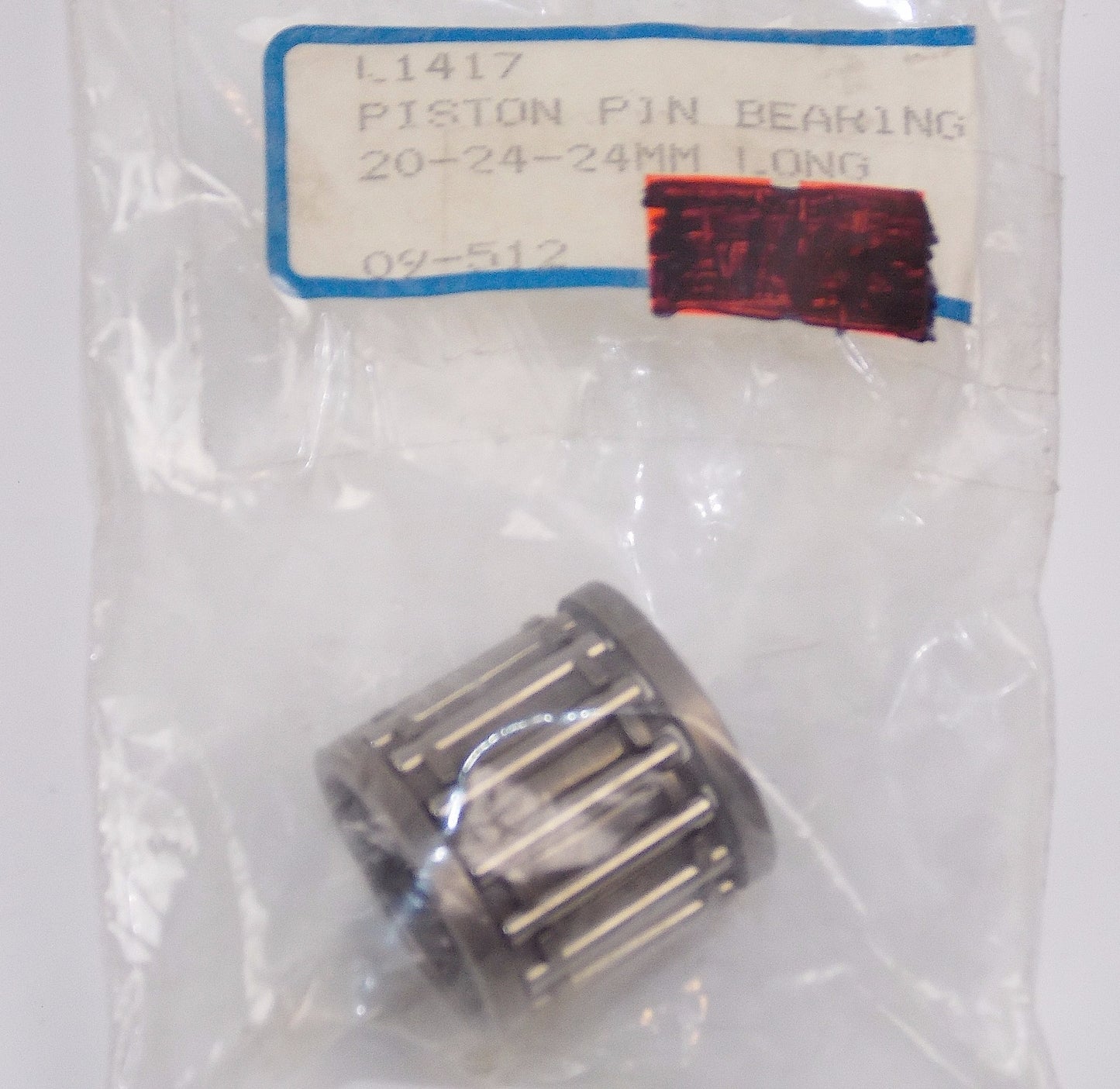 NOS PISTON NEEDLE PIN BEARING 20-24-24 mm L1417 | 09-512 - MotoRaider