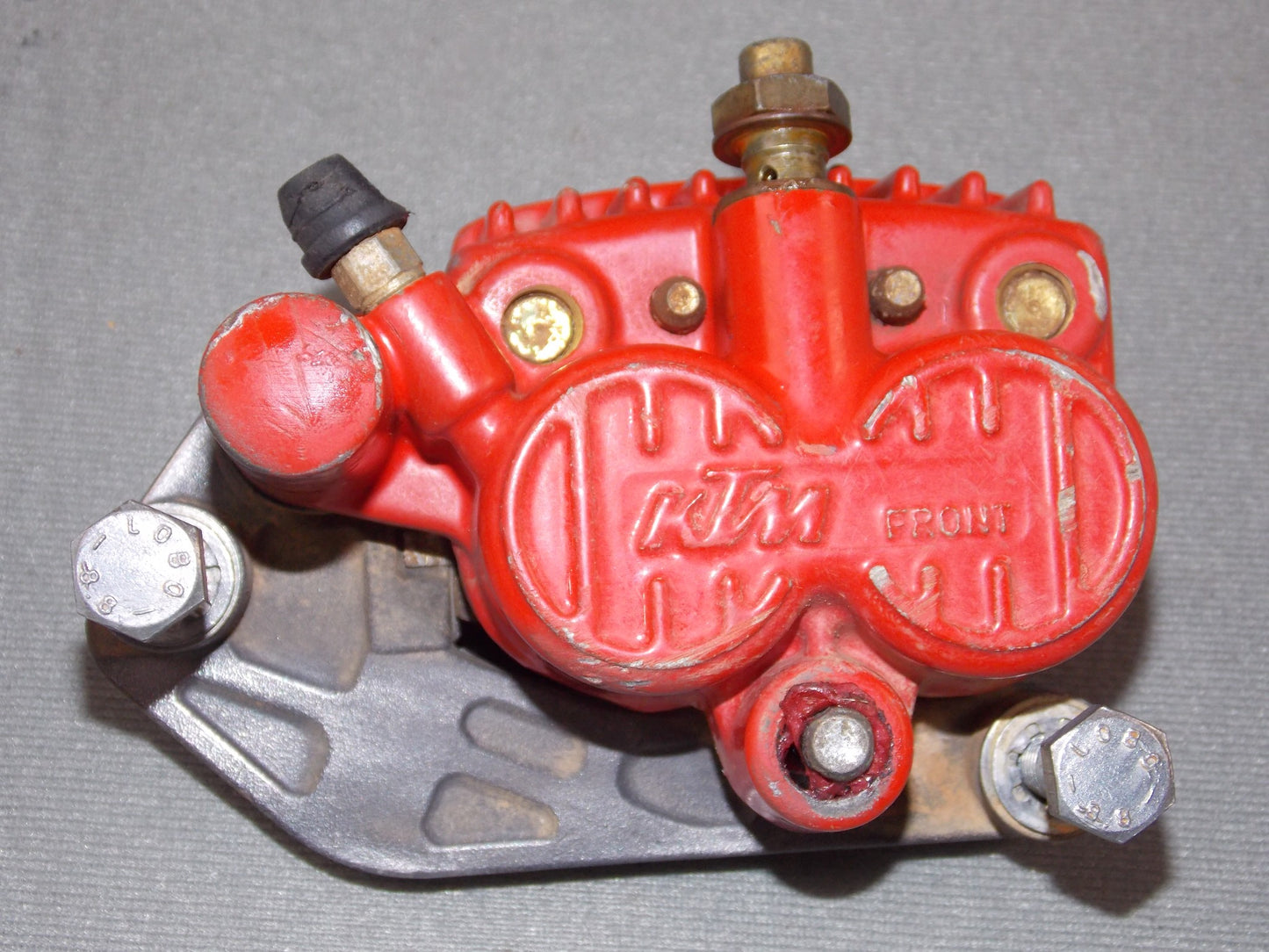 OEM 1992 KTM MXC 250 FRONT WHEEL BRAKE CALIPER PENTON - MotoRaider