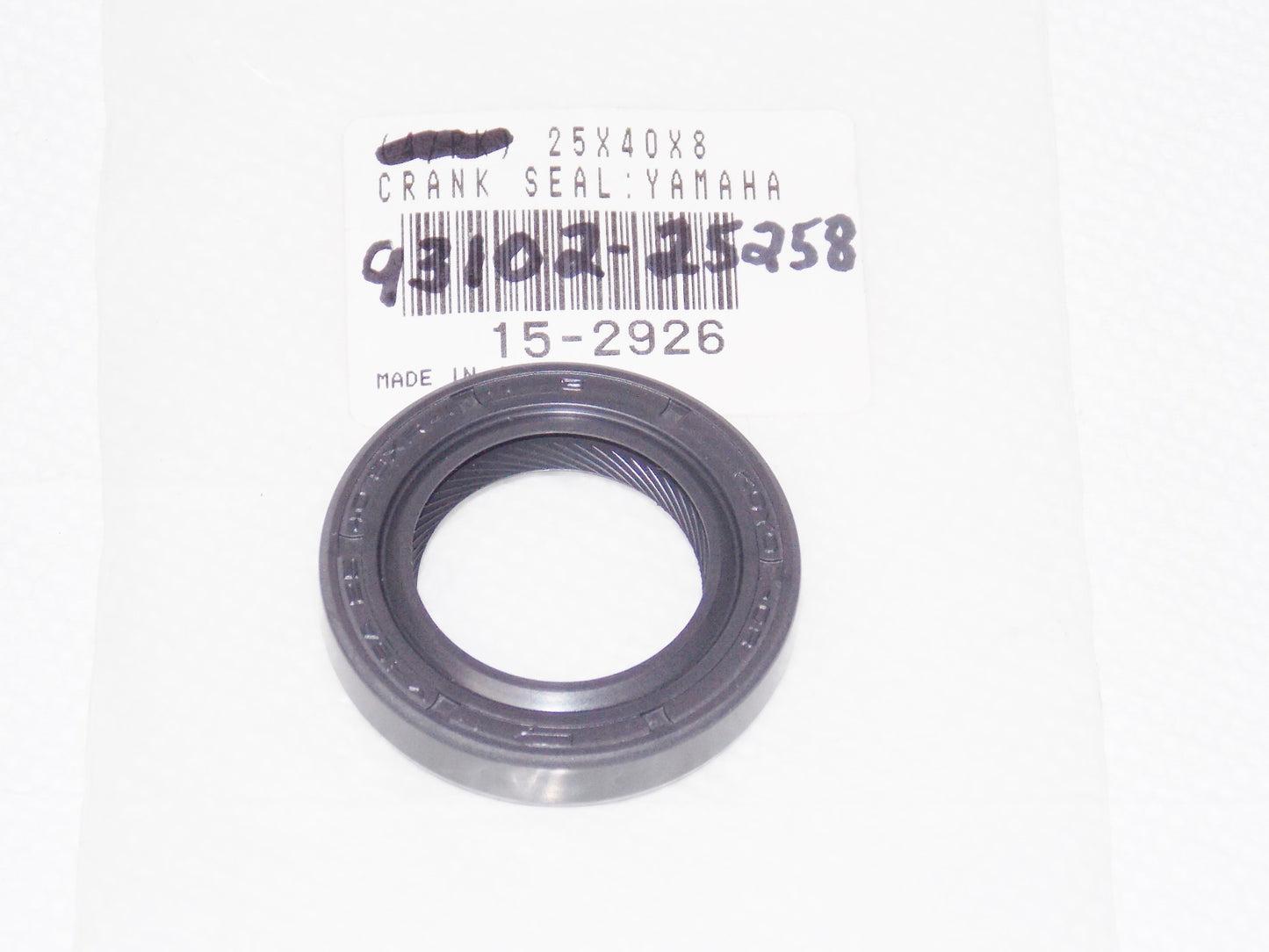 NOS CRANKSHAFT PISTON OIL SEAL SD-TYPE YAMAHA 1980-'85 IT175G YZ125J 93102-25258 - MotoRaider