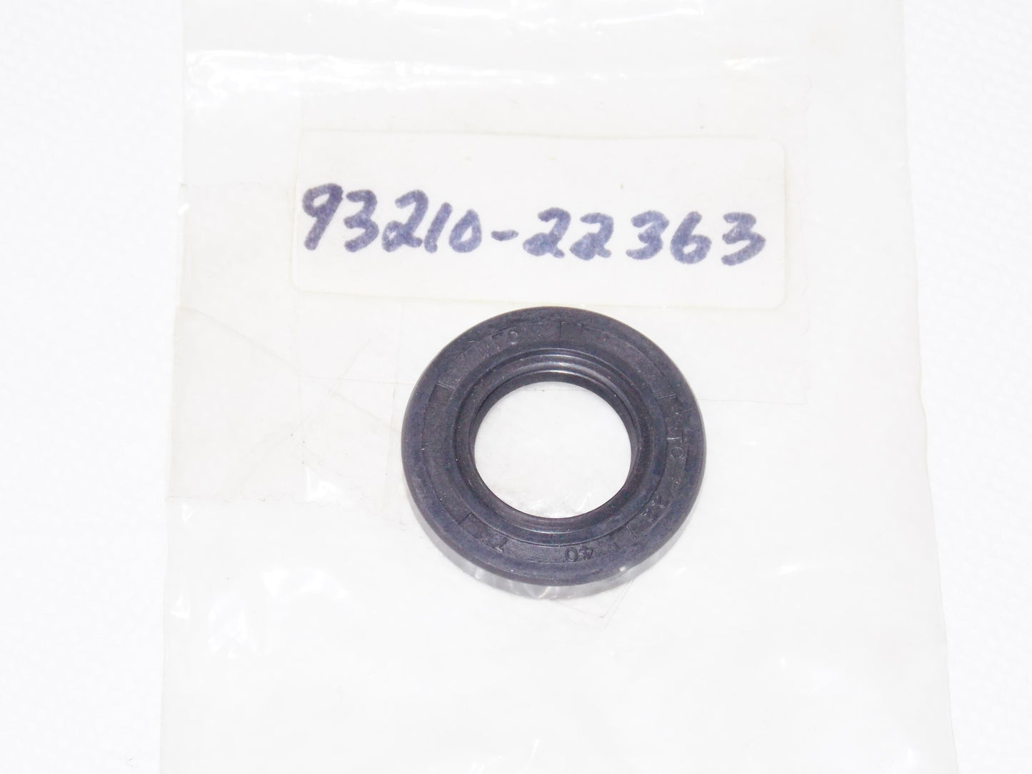 NOS OIL SEAL TC 22 X 40 X 7 YAMAHA 93210-22363 - MotoRaider