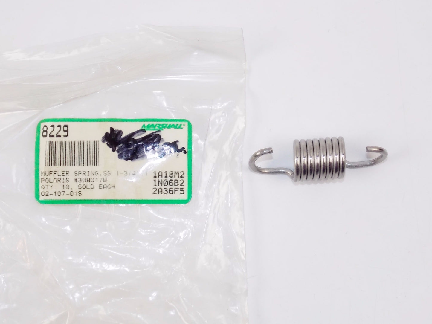 EXHAUST MUFFLER SPRING 1-3/4in. LONG POLARIS OR # 3080178 | 7042032 | 02-107-01S - MotoRaider