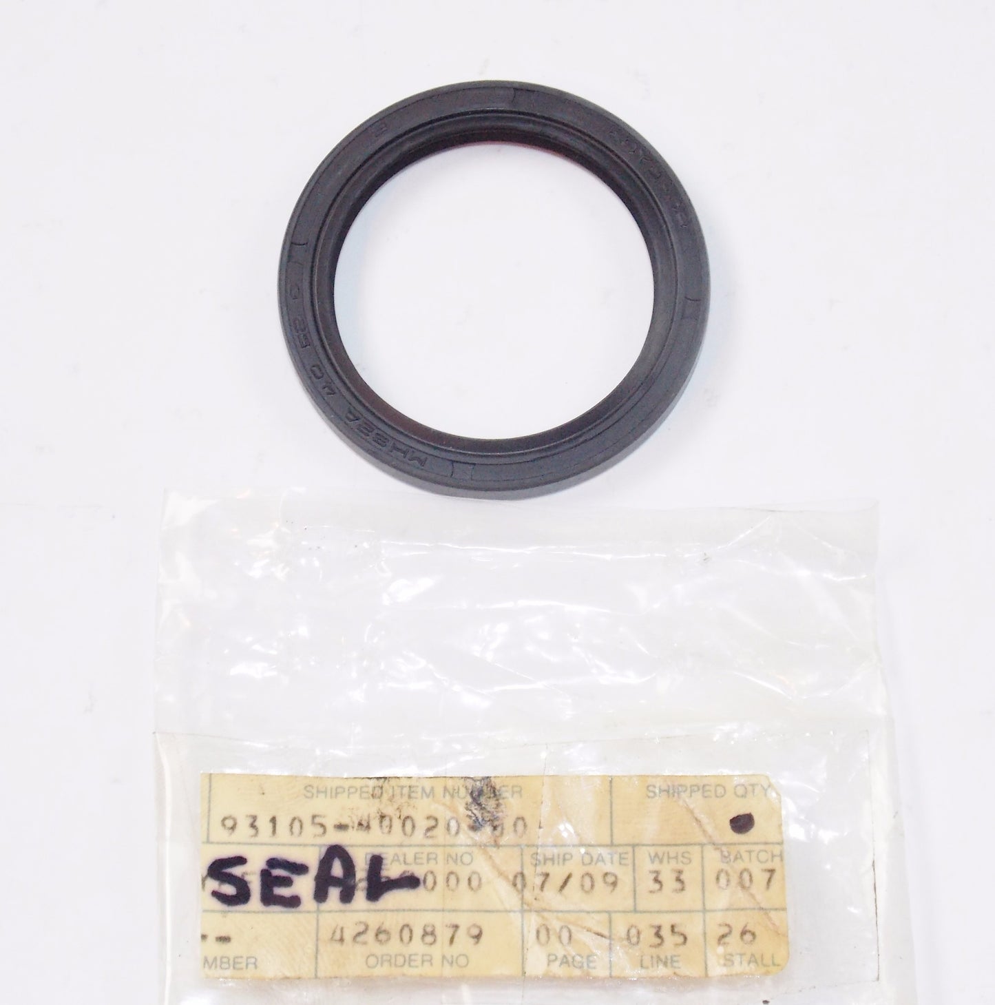 OEM YAMAHA 98-13 BADGER BREEZE V-MAX GRIZZLY REAR WHEEL OIL SEAL 93105-40020-00 - MotoRaider
