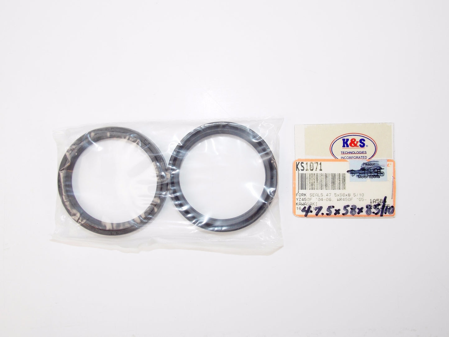 FRONT FORK OIL SEAL 47.5x58x8.5/10 KAWASAKI KLX SUZUKI RM YAMAHA WR/YZ 16-1071 - MotoRaider