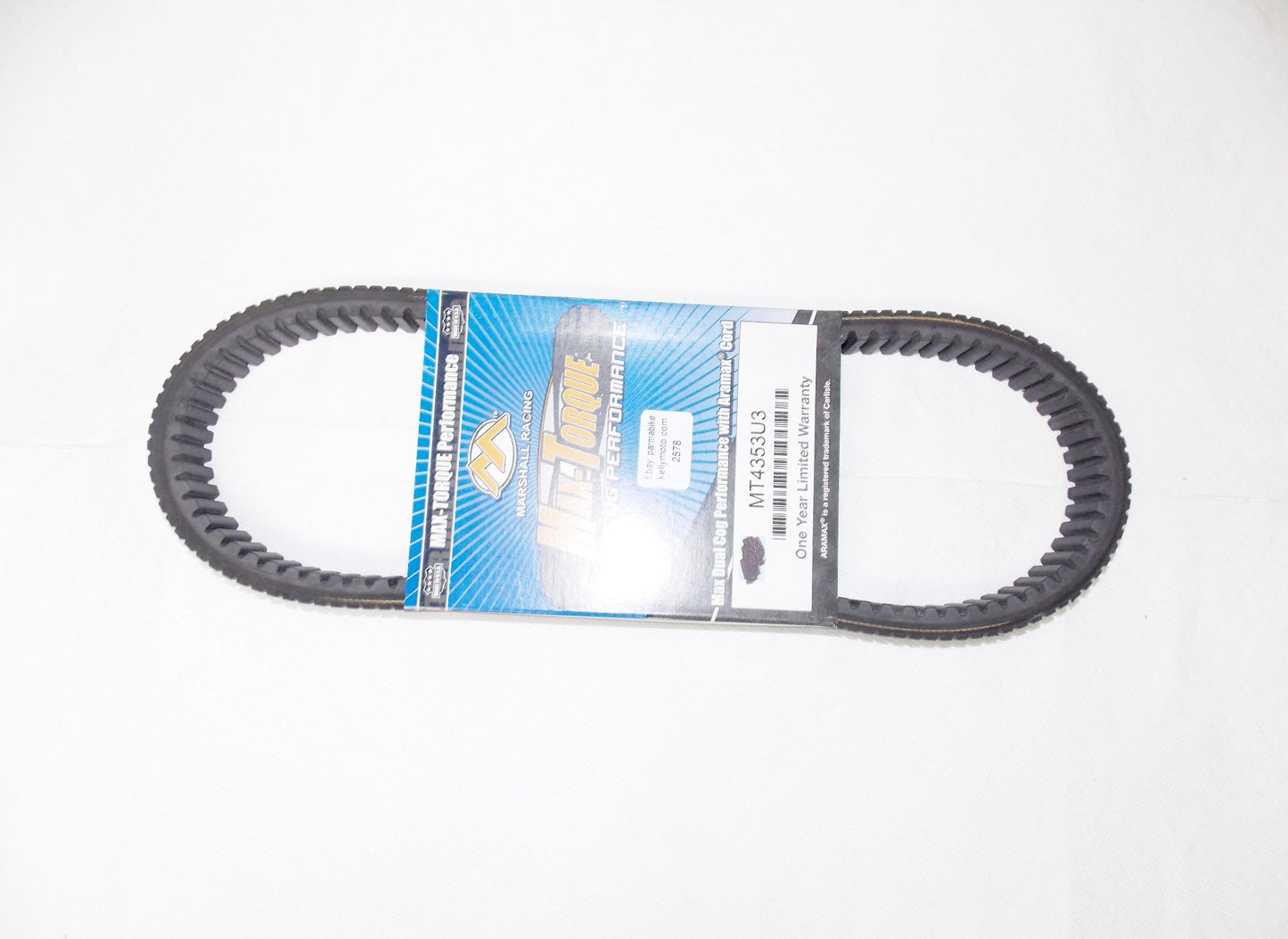 MAX TORQUE BELT VARIATOR SKI DOO 95-98 LENGTH 44-5/8"x WIDTH 1-29/64" # MT4353U3 - MotoRaider