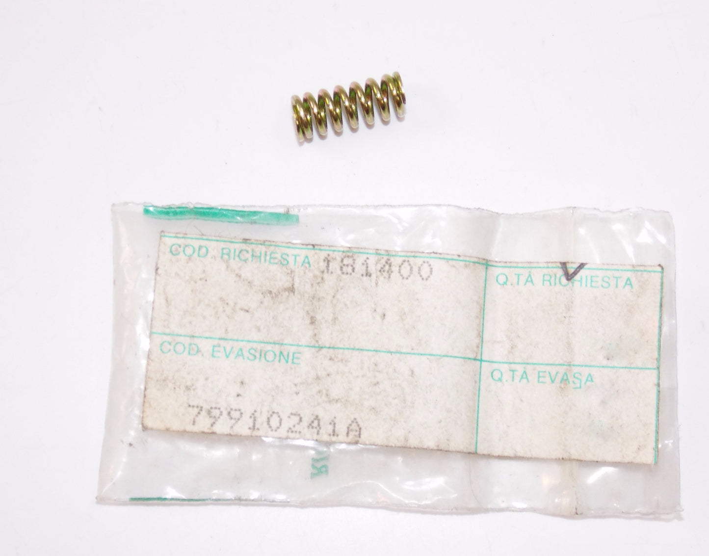 OEM CAGIVA DUCATI 90-95 350 SUPERSPORT 851 SUPERBIKE FOOREST SPRING 79910241A - MotoRaider