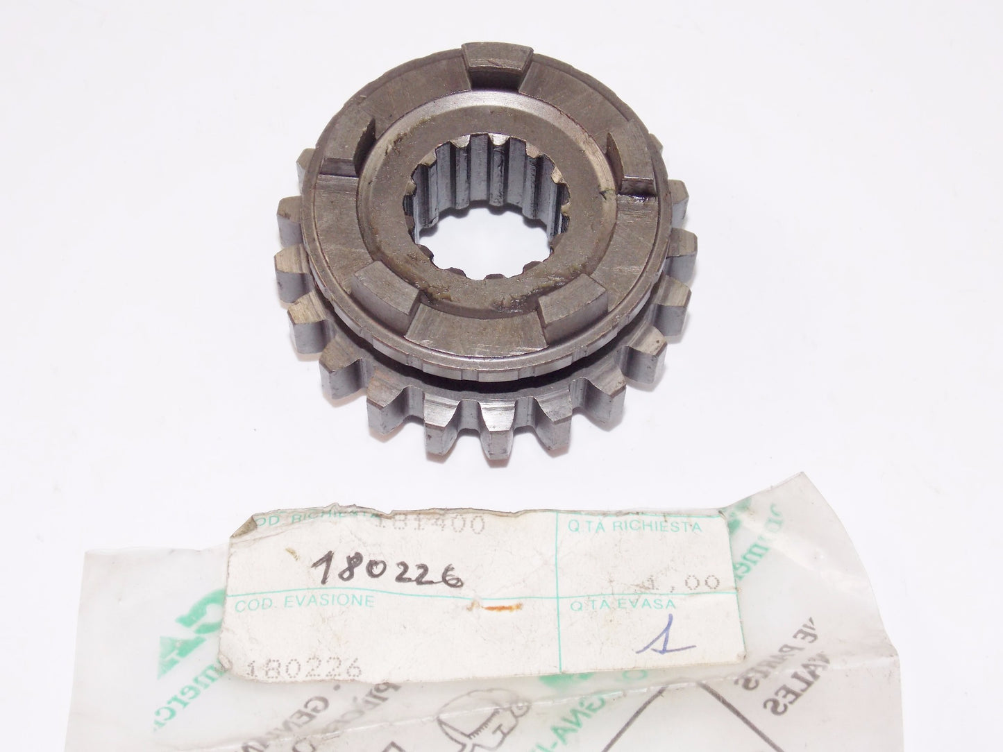 NOS OEM CAGIVA 1987 MORINI 350 KANGURO KJ 125 GEAR C.S. 3RD 4TH 6TH 180226 - MotoRaider