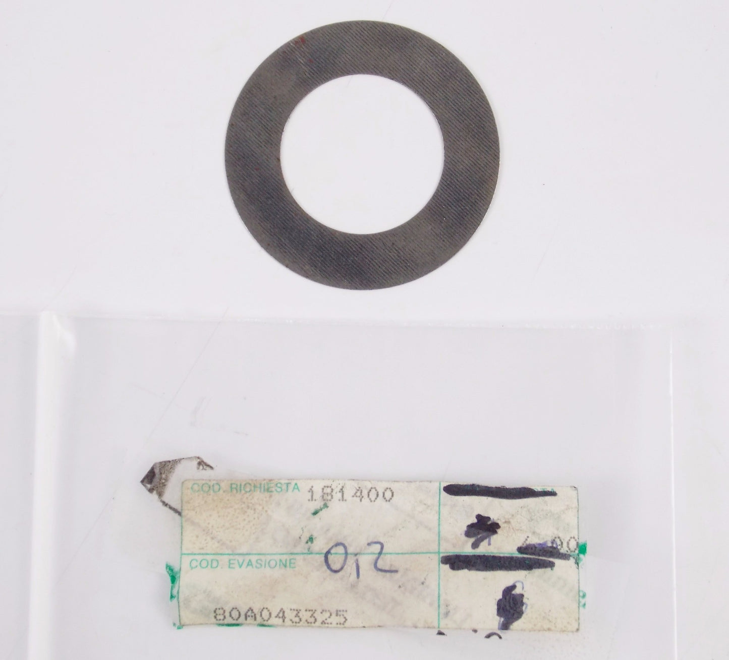 NOS OEM CAGIVA 1984 ALAZZURRA 350/650 SWING ARM THRUST WASHER THK 0.2m 80A043325 - MotoRaider