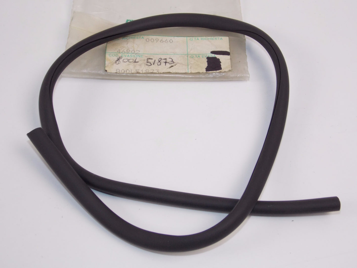 NOS OEM CAGIVA 1987 ELEFANT 350/650 WINDSHIELD EDGE RUBBER 800L51873 - MotoRaider