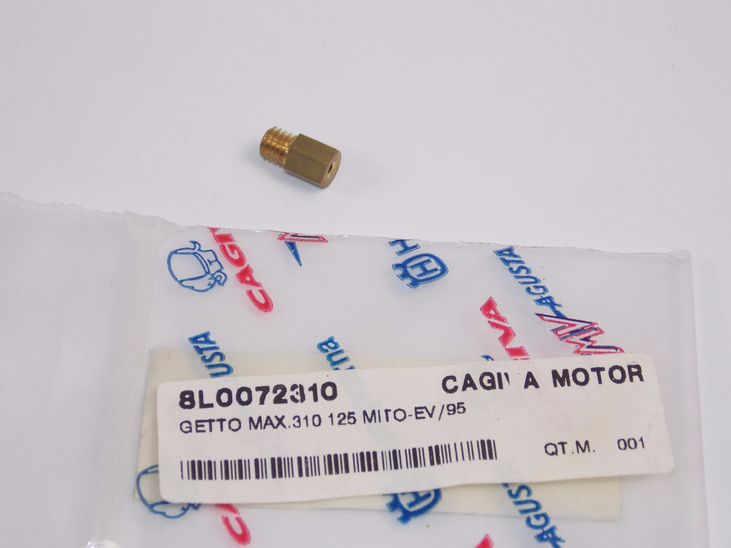 OEM HUSQVARNA 95-96 CR/WRE125 CAGIVA '95 125 MITO EV CARB MAIN JET 310 8L0072310 - MotoRaider