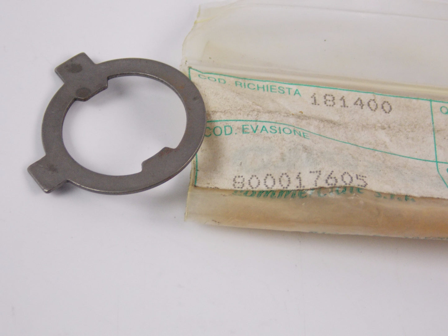 OEM CAGIVA '78-'81 SST 125/ALETTA/LOW RIDER COUNTER SHAFT LOCK WASHER 800017605 - MotoRaider
