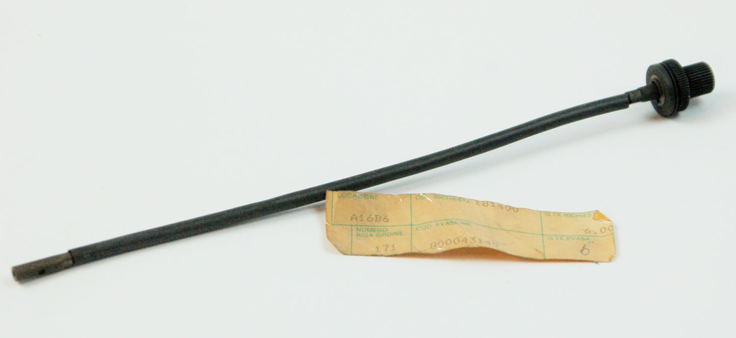 NOS OEM CAGIVA 1987 ALETTA ORO 125-S2 SPEEDOMETER RESET KNOB 800043145 - MotoRaider