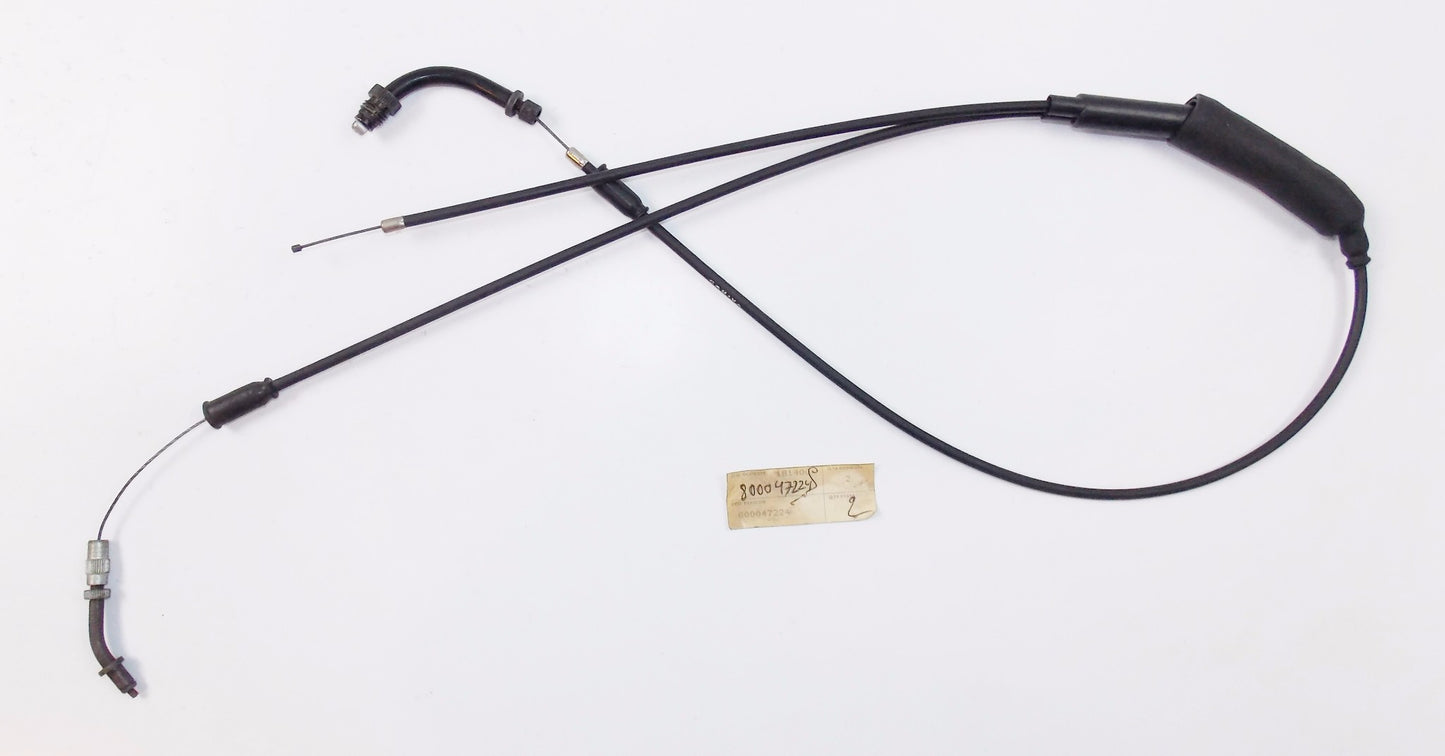 NOS OEM CAGIVA 125 ALETTA ORO THROTTLE CABLE 800047224 - MotoRaider