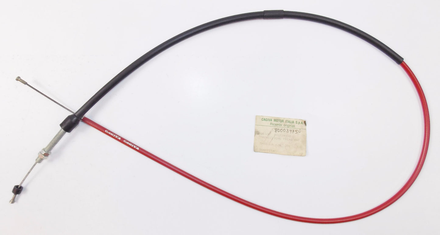 NOS OEM CAGIVA 1982 VMX WRX 125 FRONT BRAKE CONTROL ASSY 800034750 - MotoRaider